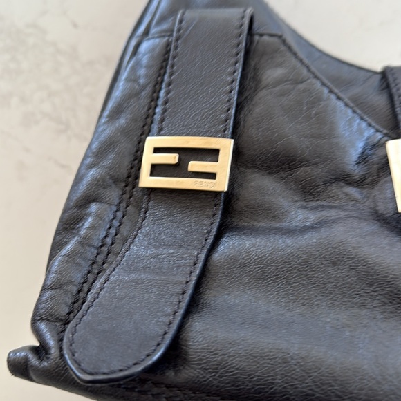 Fendi Black Leather Sweet Hobo - Picture 5 of 14